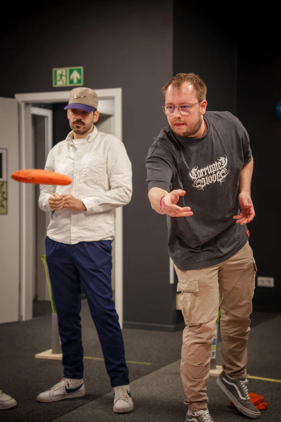 Wurf-Challenge im Action-Raum bei The Big Bash